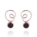 Orphelia® 'Eugenia' Femmes Argent Boucle d'oreille - Rosé ZO-7495