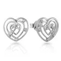 Orphelia® 'Euphoria' Femmes Argent Puce d'oreille - Argent ZO-7522