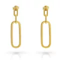 Orphelia® 'Essence' Women's Sterling Silver Drop Earrings - Gold ZO-7560/G