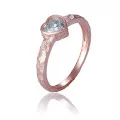 Orphelia® 'Nora' Dames Zilver 925 925 Ring (sieraad) - Rosékleurig ZR-7435