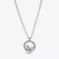 Pandora® 'Herbarium Cluster' Women's Sterling Silver Chain with Pendant - Silver 392620C01-45