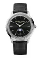 Frederique Constant® Analogue 'Moneta Moonphase' Unisex's Watch FC-206B3S6