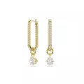 Swarovski® 'Constella' Damen Verchromtem Metall Ohrhänger - Gold 5728587