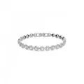 Swarovski® 'Angelic' Women's Base Metal Bracelet - Silver 5071173