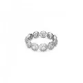 Swarovski® 'Constella' Dames Metaal Ring (sieraad) - Zilverkleurig 5636268