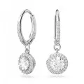 Swarovski® 'Constella' Dames Metaal Oorhangers - Zilverkleurig 5636270