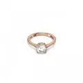 Swarovski® 'Constella' Damen Verchromtem Metall Ring - Rosé 5638548