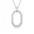 Swarovski® 'Dextera' Women's Base Metal Chain with Pendant - Silver 5642388