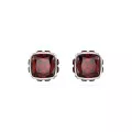 Swarovski® 'Birthstone' Women's Base Metal Stud Earrings - Silver 5660798