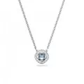 Swarovski® 'Angelic square' Dames Metaal Collier - Zilverkleurig 5662142