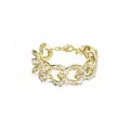 Swarovski® 'Dextera' Women's Gold Plated Metal Bracelet - Gold 5666027