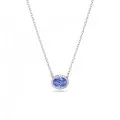 Swarovski® 'Constella' Dames Metaal Collier - Zilverkleurig 5671809