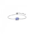 Swarovski® 'Constella' Women's Base Metal Bracelet - Silver 5671895