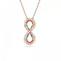 Swarovski® 'Hyperbola' Dames Collier - Rosékleurig 5677623