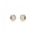 Swarovski® 'Imber' Femmes Puce d'oreille - Or 5681552