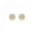 Swarovski® 'Meteora' Women's Stud Earrings - Gold 5683444