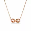 Swarovski® 'Hyperbola' Dames Verguld Metaal Collier - Rosékleurig 5684084