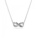 Swarovski® 'Hyperbola' Women's Base Metal Necklace - Silver 5687265