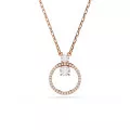 Swarovski® 'Dextera' Femmes Métal plaqué Collier - Rosé 5692266