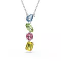 Swarovski® 'Gema' Femmes Métall Collier - Argent 5692421