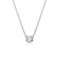 Swarovski® 'Imber' Women's Base Metal Necklace - Silver 5696039