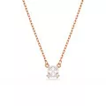 Swarovski® 'Matrix' Women's Gold Plated Metal Necklace - Rose 5701904