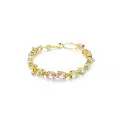 Swarovski® 'Gema' Women's Gold Plated Metal Bracelet - Gold 5705808