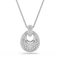 Swarovski® 'Sublima' Dames Metaal Collier - Zilverkleurig 5735223