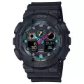 Casio® Analoog En Digitaal 'G-shock' Heren Horloge GA-100MF-1AER