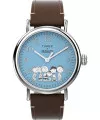 Timex® Analogique 'Peanuts Waterbury Standard' Hommes Montre TW2V89800