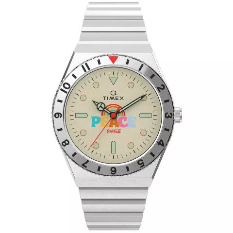 Timex® Analogue 'Coca-cola X Q' Men's Watch TW2V25800