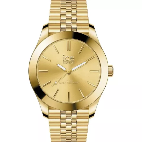 Ice Watch® Analogique 'Ice Steel - Gold' Femmes Montre (Petite) 024745