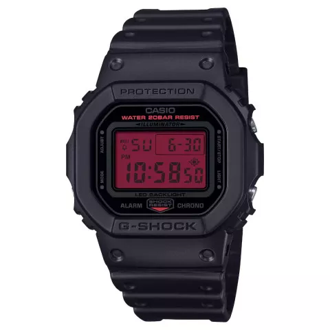Casio® Digital 'G-shock' Herren Uhr DW-5600BBR-1ER