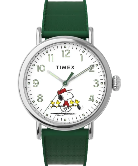 Timex® Analoog 'Peanuts waterbury standard' Heren Horloge TW2W78900