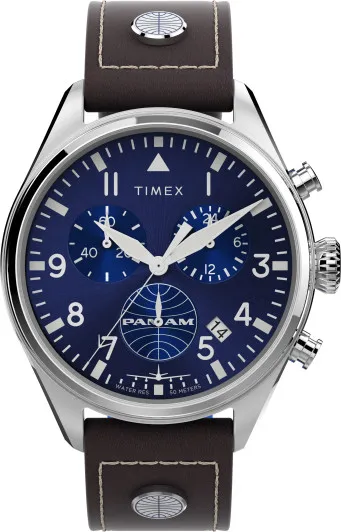 Timex® Chronograaf 'Pan-am chrono' Heren Horloge TWG030000