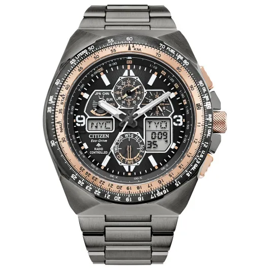 Citizen® Analoog En Digitaal 'Promaster skyhawk a-t limited edition' Heren Horloge JY8146-54E