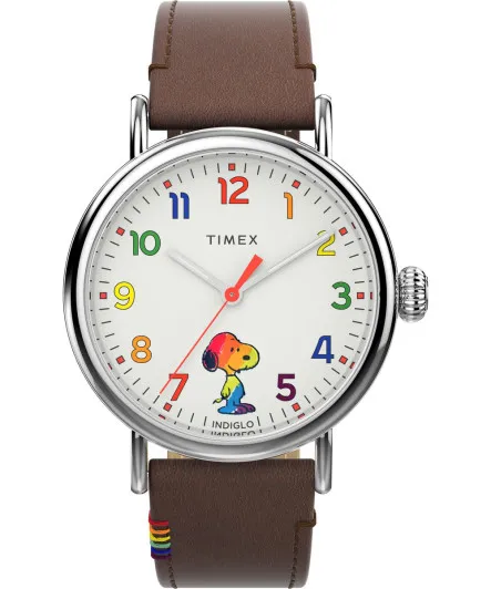 Timex® Analog 'Peanuts Waterbury Standard' Herren Uhr TW2W53900