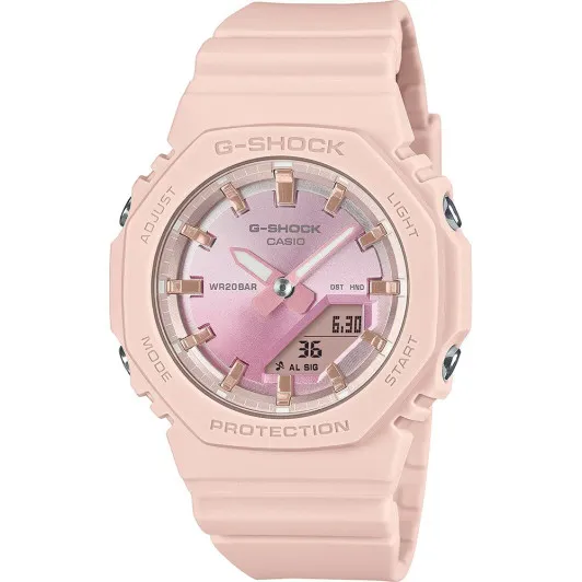 Casio® Analoog En Digitaal 'G-shock' Dames Horloge GMA-P2100SG-4AER