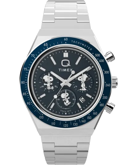 Timex® Analogue 'Peanuts Q Timex' Men's Watch TW2Y45300