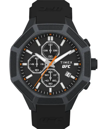 Timex® Chronograph 'Ufc King Chrono' Men's Watch TW2V87200