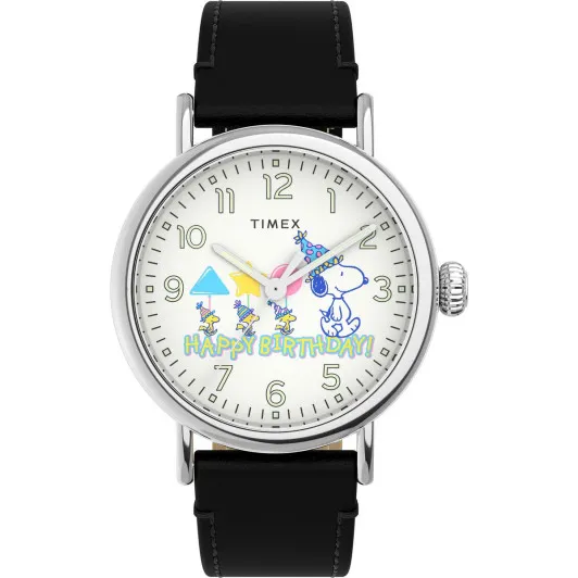 Timex® Analoog 'Peanuts waterbury standard' Heren Horloge TW2V61000