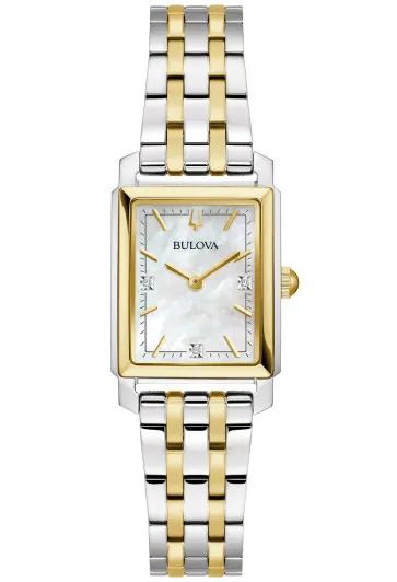 Bulova® Analoog 'Sutton' Dames Horloge 98P220