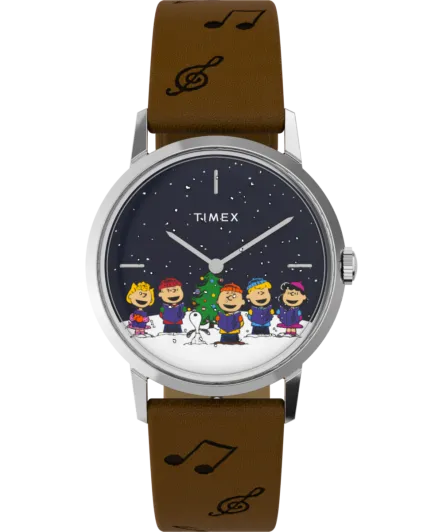 Timex® Analoog 'X peanuts “the gang singing marlin' Unisex Horloge TW2W47200