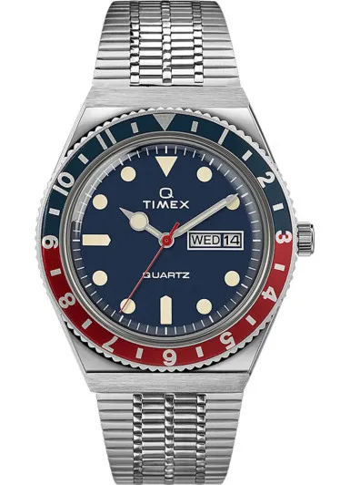 Timex® Analoog 'Q reissue' Heren Horloge TW2T80700