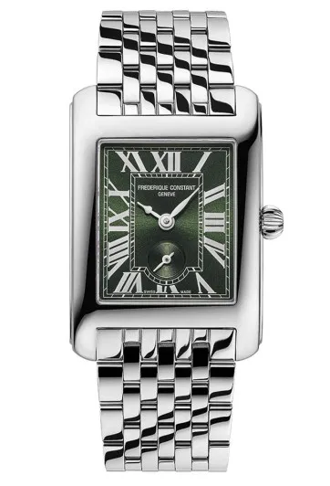 Frederique Constant® Analogique 'Carrée' Femmes Montre FC-235GR2C6B