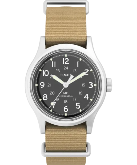 Timex® Analoog 'Military mk1' Heren Horloge TW2Y12000