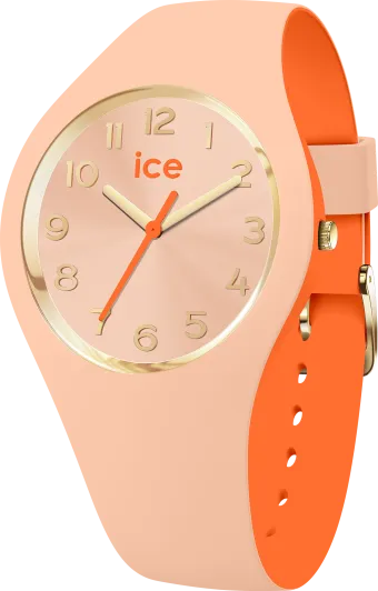 Ice Watch® Analoog 'Ice duo chic - peach fuzz' Dames Horloge (Small) 023277