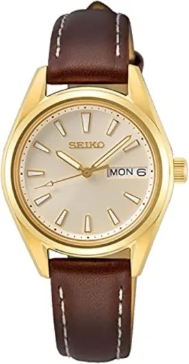 Seiko® Analoog Dames Horloge SUR456P1