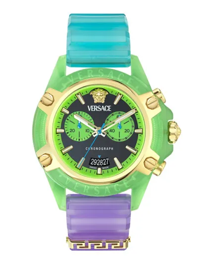 Versace® Chronograph 'Icon Active' Unisex's Watch VE8P00524