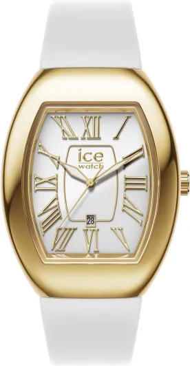 Ice Watch® Analoog 'Ice boliday - dome - metal - white gold' Dames Horloge (Small) 024049